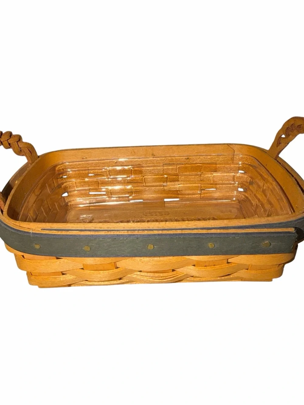 VINTAGE Longaberger Collectors Club Renew Basket 2002